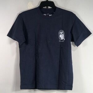 Uniqlo Studio Ghibli Crew Short Sleeve T-Shirt, Men's Size XS - Blue/White